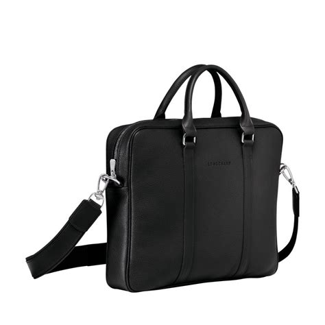 porte document qualité cuir longchamps